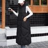 Winter Fashion Woman Lengthened And Thickened  Medium Length Down Cotton  Jacket