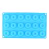 Reusable Biscuit Cake Molds Donut Dessert Baking Pan Silicone Mould 4cm 18-Cavity Mini Chocolate/ Donut Silicone Mold