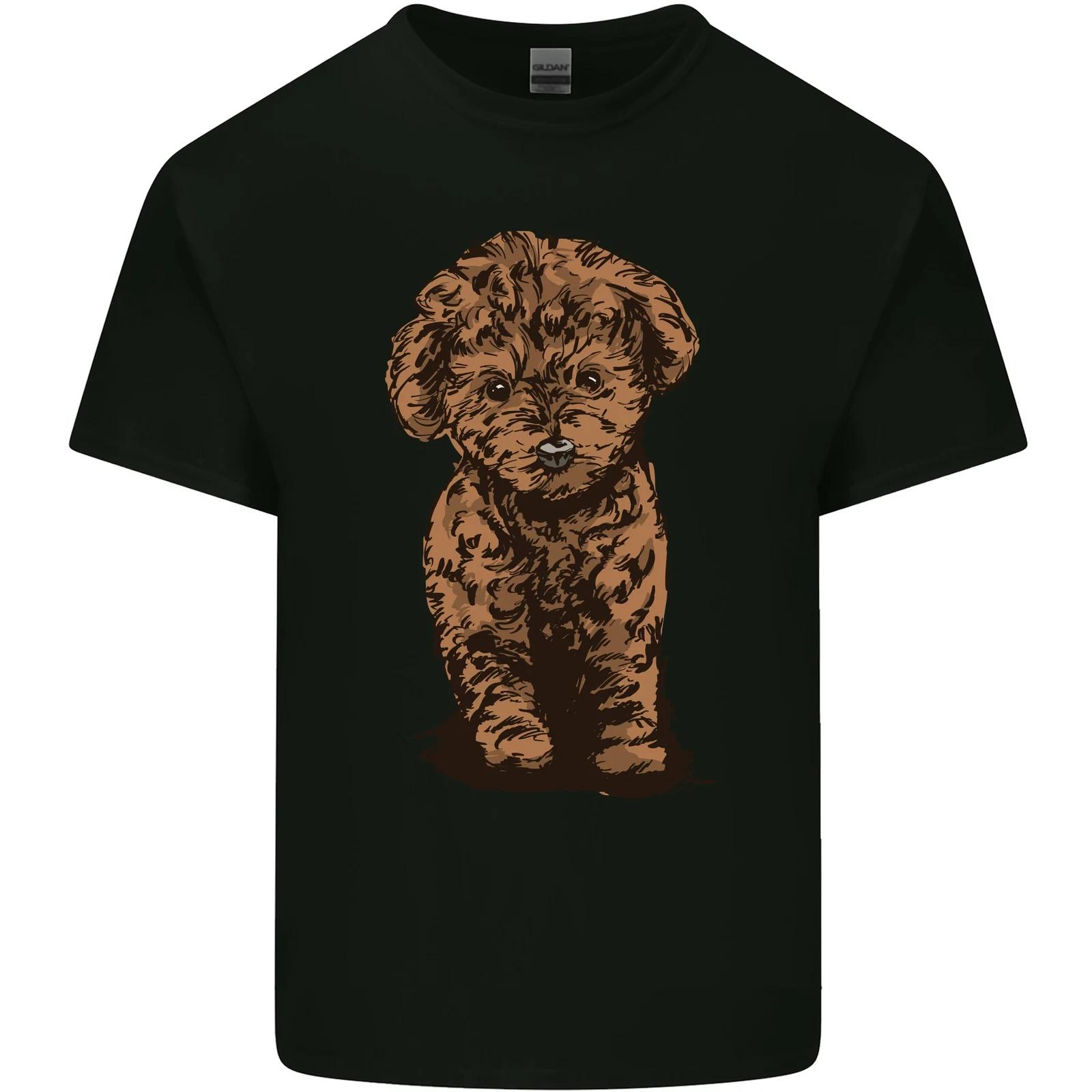 Dogs Cute Labradoodle Puppy Kids T-Shirt Childrens S
