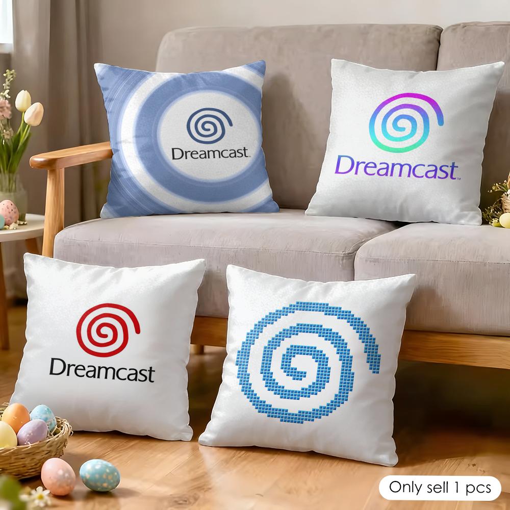 cool Brand DDreamcast Cushion Cover Soft Plush Fabric DoubleSided Printed Cushion Covers for All Seasons Modern HomeDecor Gift