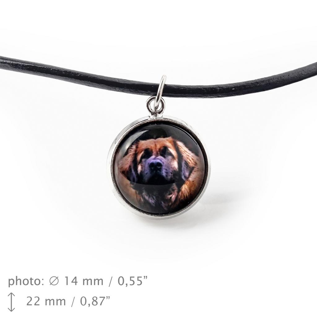 Leonberger - necklace pendant with your photo, handmade, handcrafted jewelry by Art-Dog brand