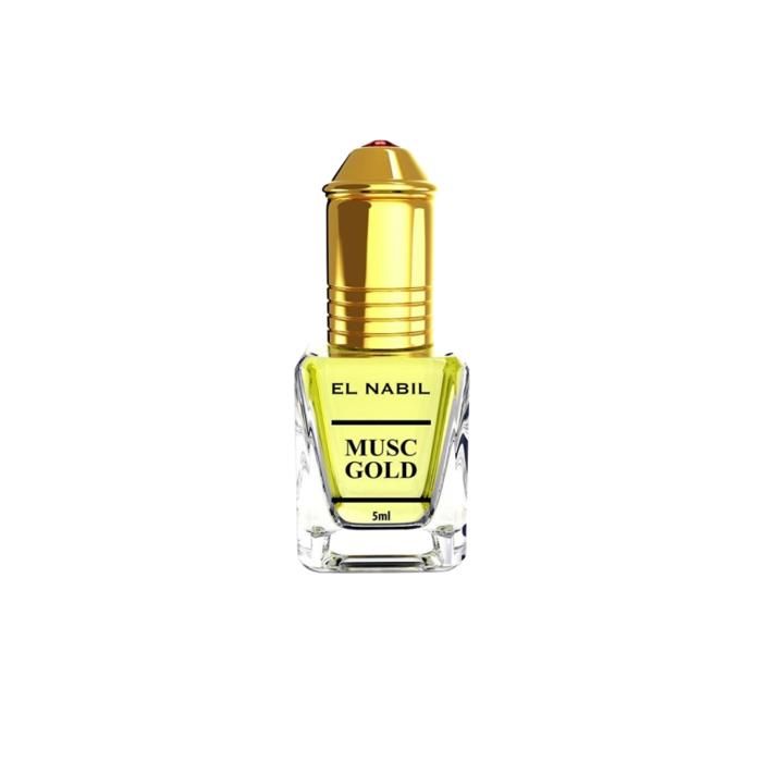 El Nabil Musc Gold Parfum Concentré Sans Alcool 5ml