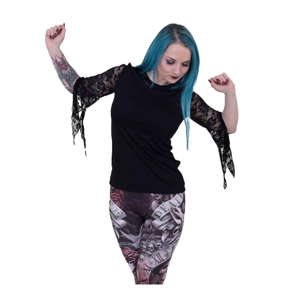 Spiral Direct Womens/Ladies Rose Lace Top