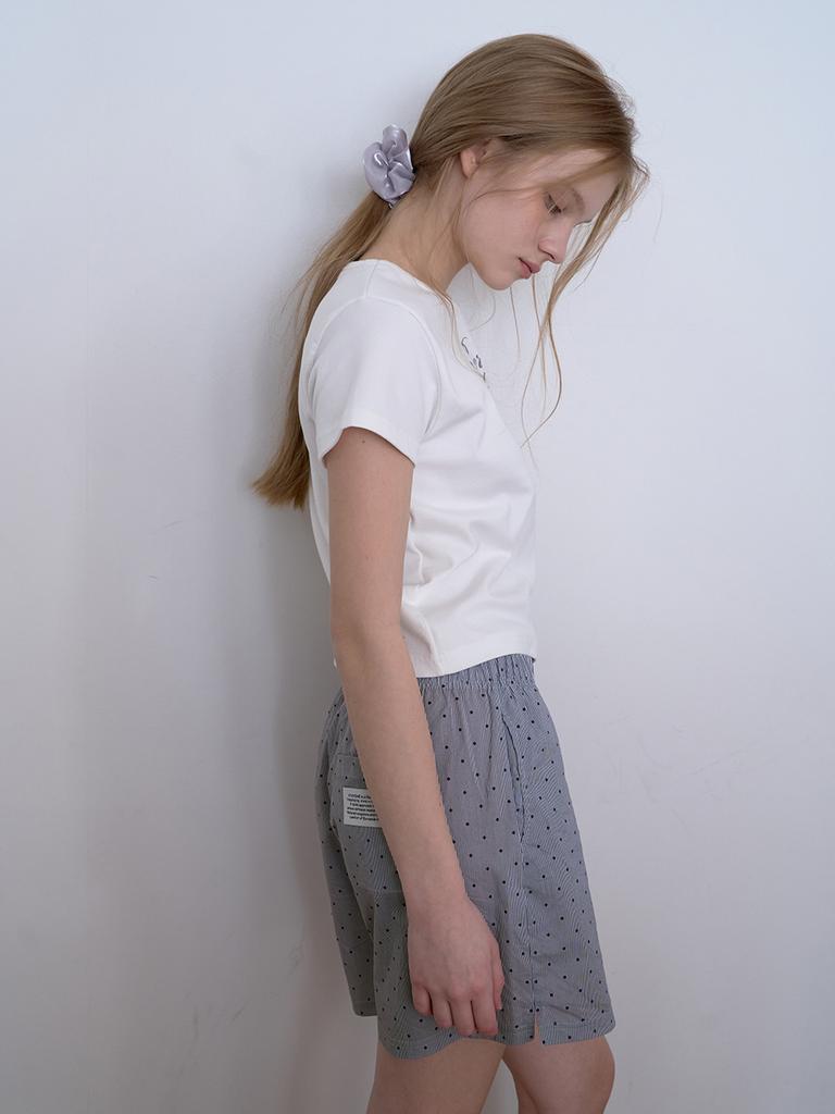Bibihom (W) Daily Dot Stripe Shorts