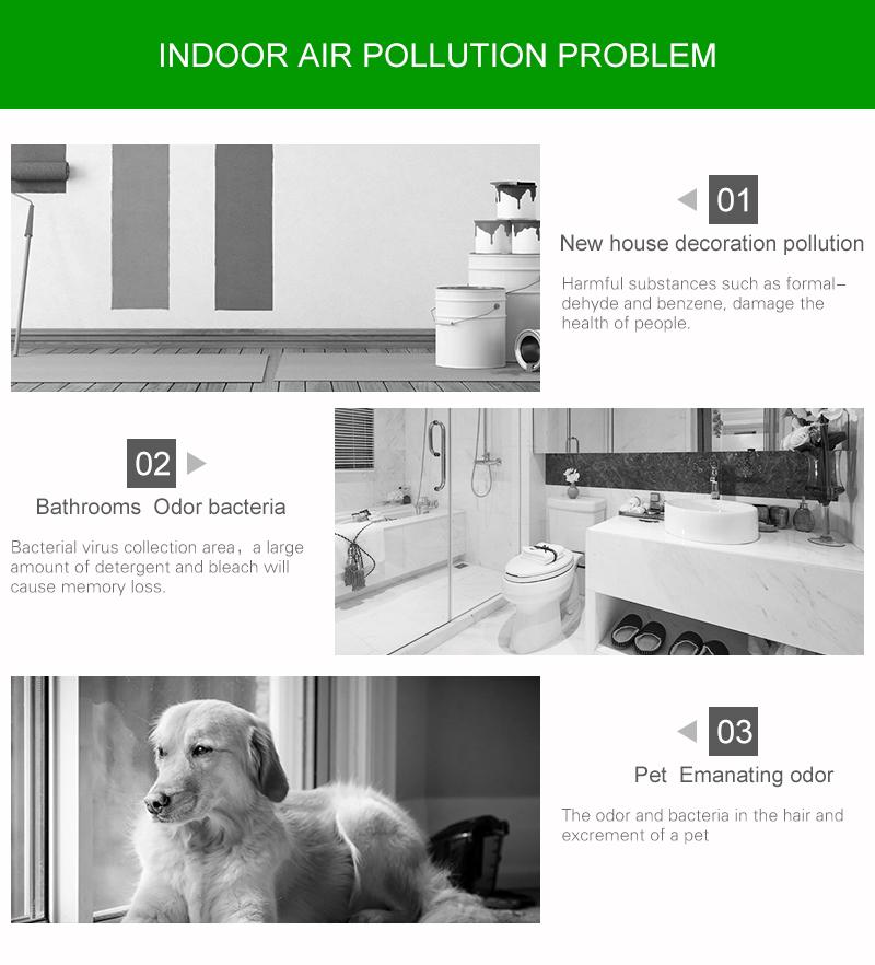 ATWFS Luft-Ozonisator, Desinfektion, Ozongenerator, sauber für Küchentoilette