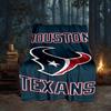 Basketball Texans Logo Blanket Flannel Throw for Sofa, Travel, Camping, Livingroom, Office, Chair and Bed Soft and Warm Holiday Gifts