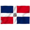 Anley Fly Breeze Drapeau de la République Dominicaine 3x5 Pieds Drapeaux Nationaux Dominicains