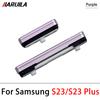 NEW For Samsung  S23 / S24 S23 Plus / S24 S23 Ultra Side Volume Button + Power ON / OFF Buttton Key Set Replacement Parts