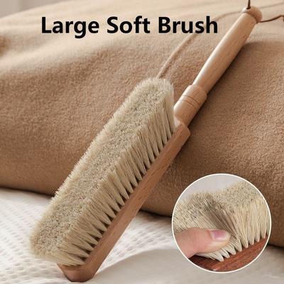 Premium Large-sized Encrypted Soft-Bristle Brush Cleaning Brush for Sofas/Cars/Carpets/Beds Dusting Brush for Home Bedrooms Non-shedding