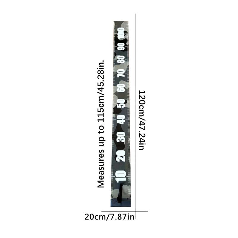 Fish Measuring Ruler Waterproof And Adhesive Fishing Ruler Fishing Soft Ruler Measuring Fishing Equipment