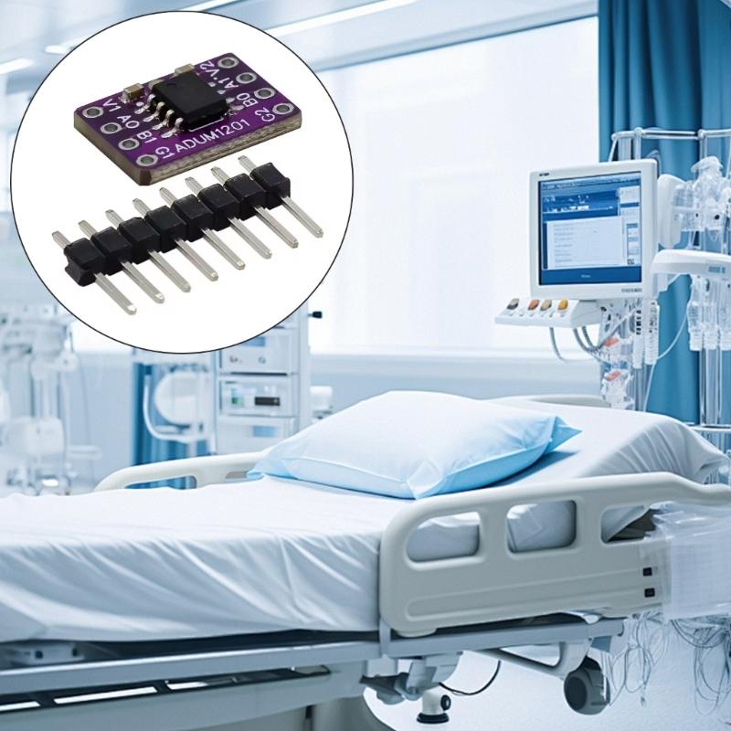 2Channel Digital Magnetic Isolator Board Module with Crosstalk Reduction Technology for Bidirectional Communication