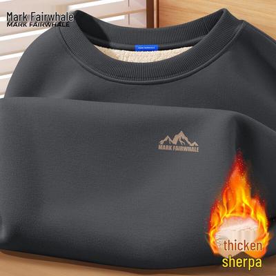 Mark Fairwhale Men's Fleece-Lined Crew Neck Sweatshirt