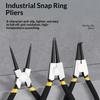 Precise Snap Rings Pliers Set AntiSlip Design Effort Saving Spring Accurate Circlip Pliers For Professional Tasks