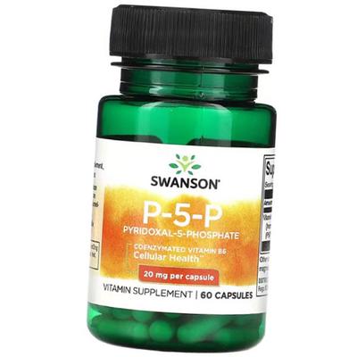 Vitamin B6 (Pyridoxal-5-phosphat), P-5-P 20, 60 Kapseln (36280124)
