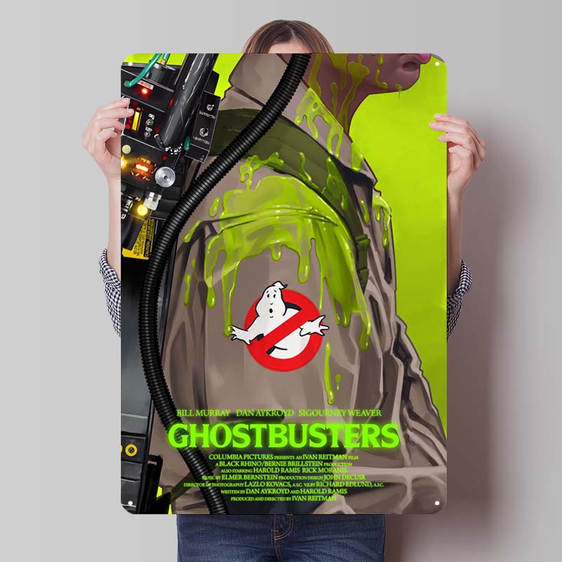 Classic Movie Metal Poster Wall Art Mural Custom Vintage Metal Tin Signs for Wall Art Decoration Man Cave Room Wall Sign Deco