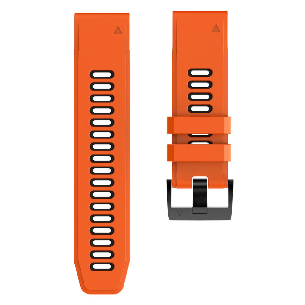 20mm Schnellwechsel-Armband für Garmin Fenix 7S 42mm Solar 6S Pro 5S Plus/Instinct 2S 40mm/Descent Mk2S Silikonband 26mm 22mm