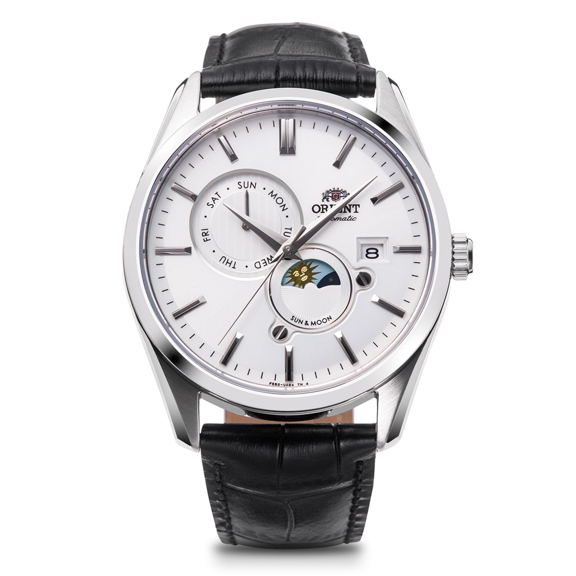 

ORIENT Sun and Moon Автоматичний годинник Механічний автоматичний внутрішній гарантійний сучасний білий срібний [ORIENT] SUN&MOON Manufacturer RN-AK0305S для чоловіків
