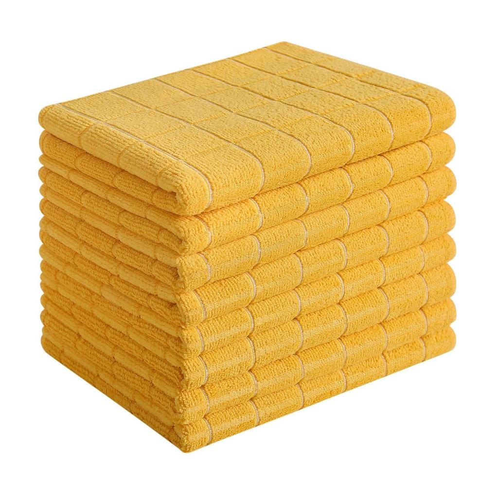 Ensemble de torchons à carreaux: Doux, Absorbant, Sans peluches, Scellé sous vide.