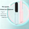 Negative Ion Wireless Hair-Smoothing Comb: Portable, Hair-Friendly Styling Tool.
