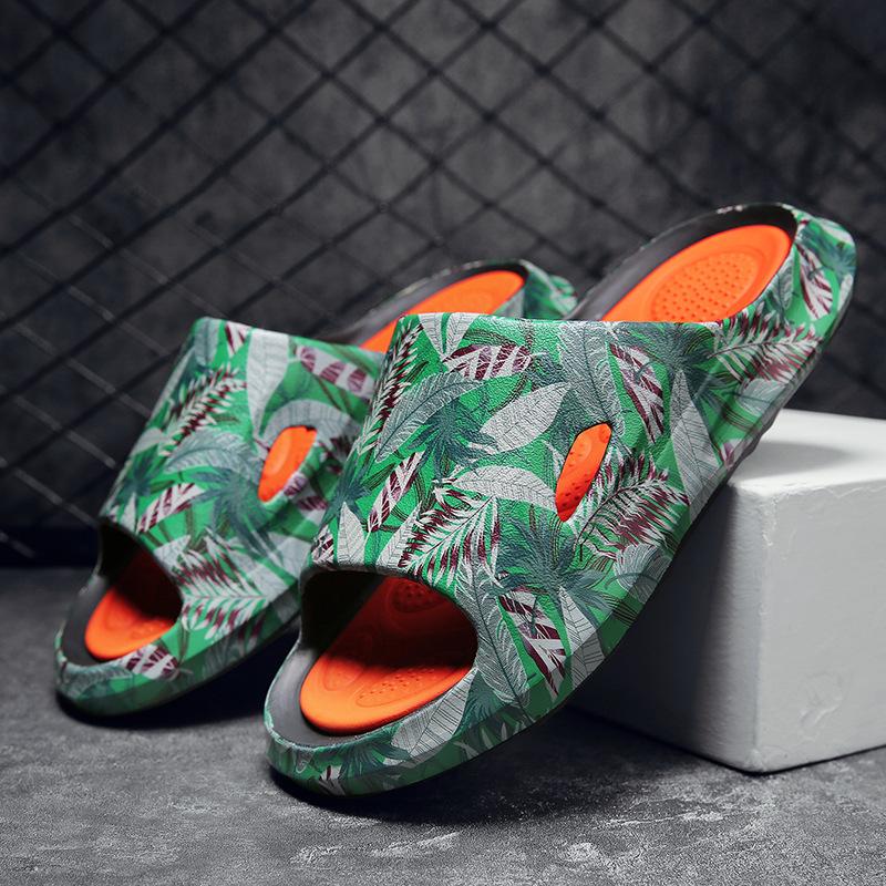 Fashion Men's Indoor Slippers Non-Slip Breathable Sandal Male for Shoes Summer Casual Soft Slipper Light Men Trend Beach Sandals New