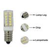 Mini Lámpara LED E14 5W 7W 9W 12W AC 220V Bombilla LED de Mazorca SMD2835 Ángulo de Haz de 360° Reemplaza Luces de Araña Halógenas