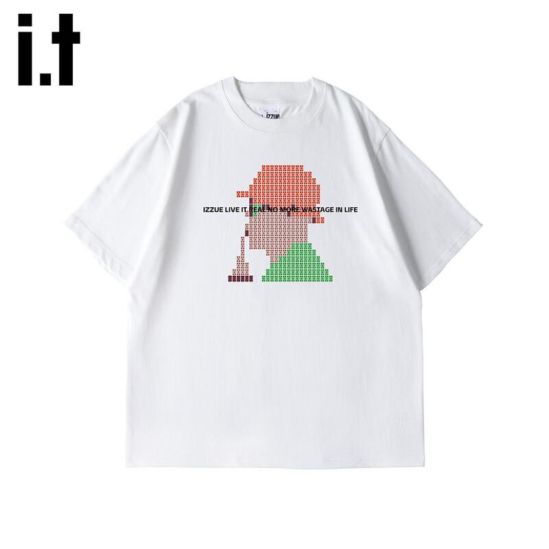 Izzue:it Men's Loose Fit Printed Round Neck T-Shirt