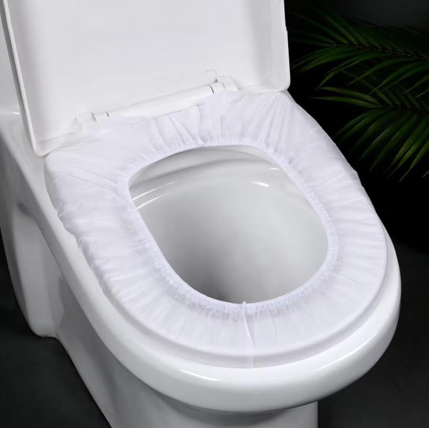 10 Pieces/lot Disposable Toilet Seat Cushion Set Travel Seat Toilet Cover Travel Hotel Waterproof New Travel Toilet Cover