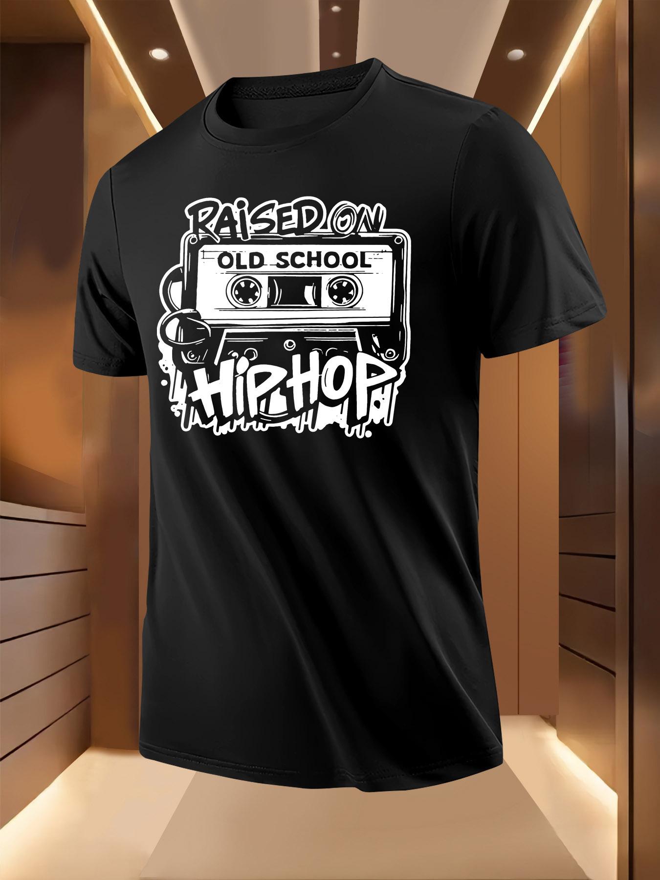 Vintage Hip-Hop Cassette Graphic Tshirt Graphic Tshirt - ... M