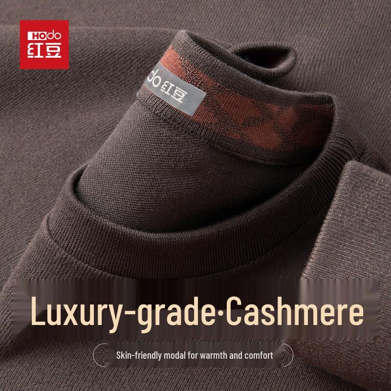 

Hodo Men s Cashmere Modal Blend Soft Thermal Long-Sleeve Top XL 180/96A