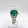Used SEIKO Ladies Watch Automatic Working Day-Date Green 549