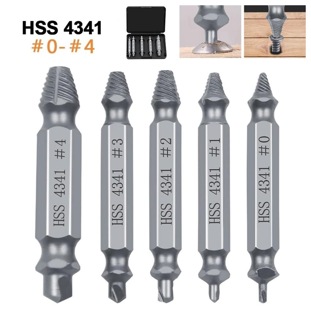 Damaged Screw Remover Broken Bolt Damage Screw Drill Bits Easy Out