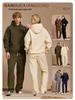 2025 A/W Men's Oversized Hoodie & Sweatpants Set: Trendy Loose Plus Velvet, Thickened and Comfortable