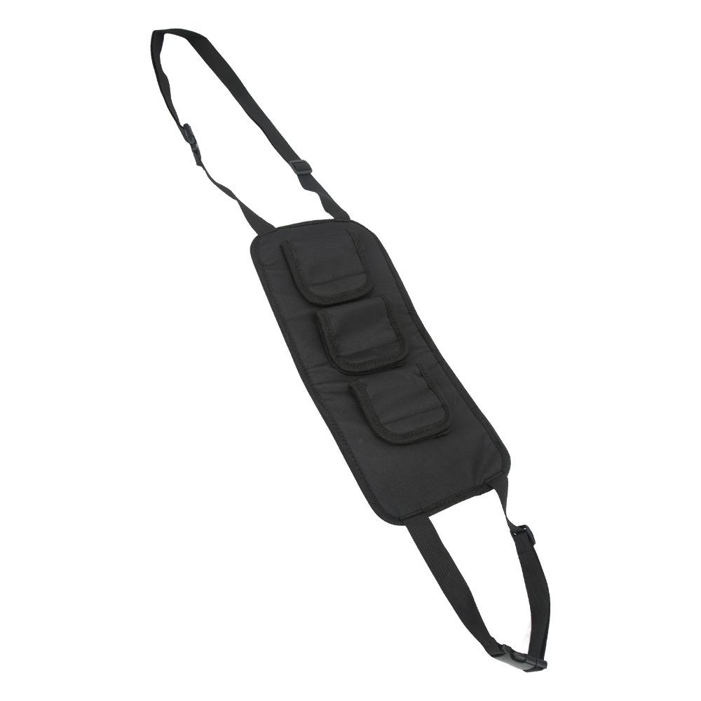 2PCS Adjustable Straps Car Fishing Rod Holder 3 Rod Capacity Fishing Rod Rack  For Car, SUV
