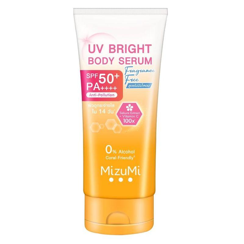 MizuMi - UV Bright Body Serum Fragrance Free SPF 50+ PA++++