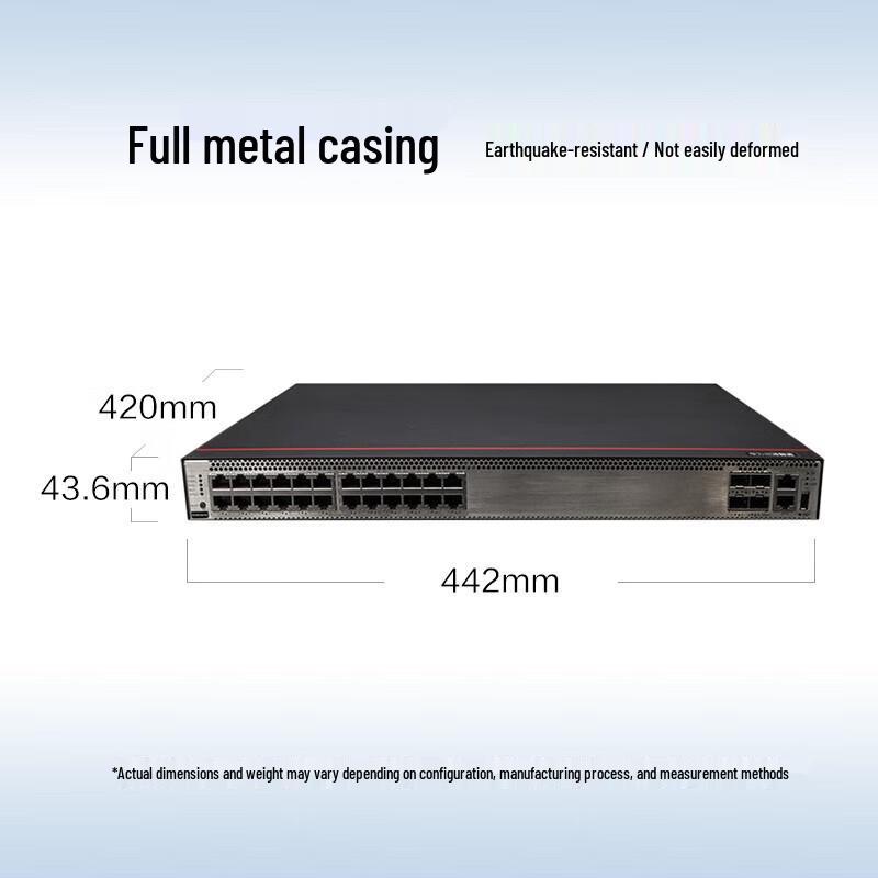 

Huawei S5735S-H24U4X-A 10G POE Layer 3 Switch