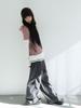 Eogeulliswedou Lace Corduroy Pants (Charcoal)