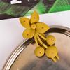 1pc New Cherry Blossom Flower Hair Clip for Women; High-end Feeling Claw Clip with Full Rear Skull Clip; Duck Clip and Side Clip