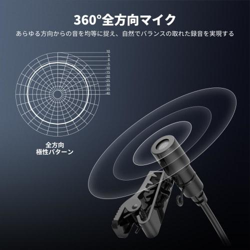 Neewer 2-Piece 6.6ft/2m Wired Lavalier Lapel Microphone with Clip-on 3.5mm TRS Connector, Mini Condenser Microphone Compatible with DJI Mic 2, DJI Mic