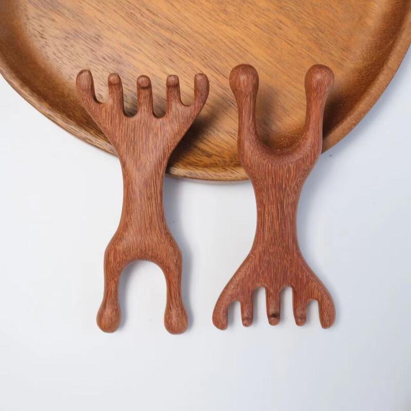 Sandalwood Deer Antler Meridian Massage Comb