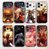 Game Figure Asuras Black Phone Case For iPhone 17,16,15,14,13,12,13,12 Pro Max Plus XS XR Silicone Soft Back Cover