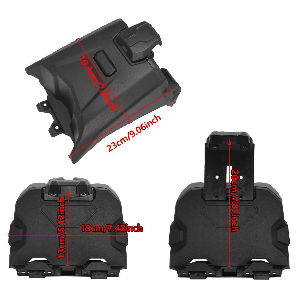 For 2017-2025 Can Am Maverick X3 Accessories ATV Organizer Storage Box with Mobile Phone Bracket Models Box Tray 715002874