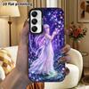 Phone Case: 2D Flat Samsung Galaxy A34 A35 M05 M06 S20 S22 S21 FE Plus 5G Protective Case, Couple Style, Fairy Girl, Christmas and Halloween Gifts