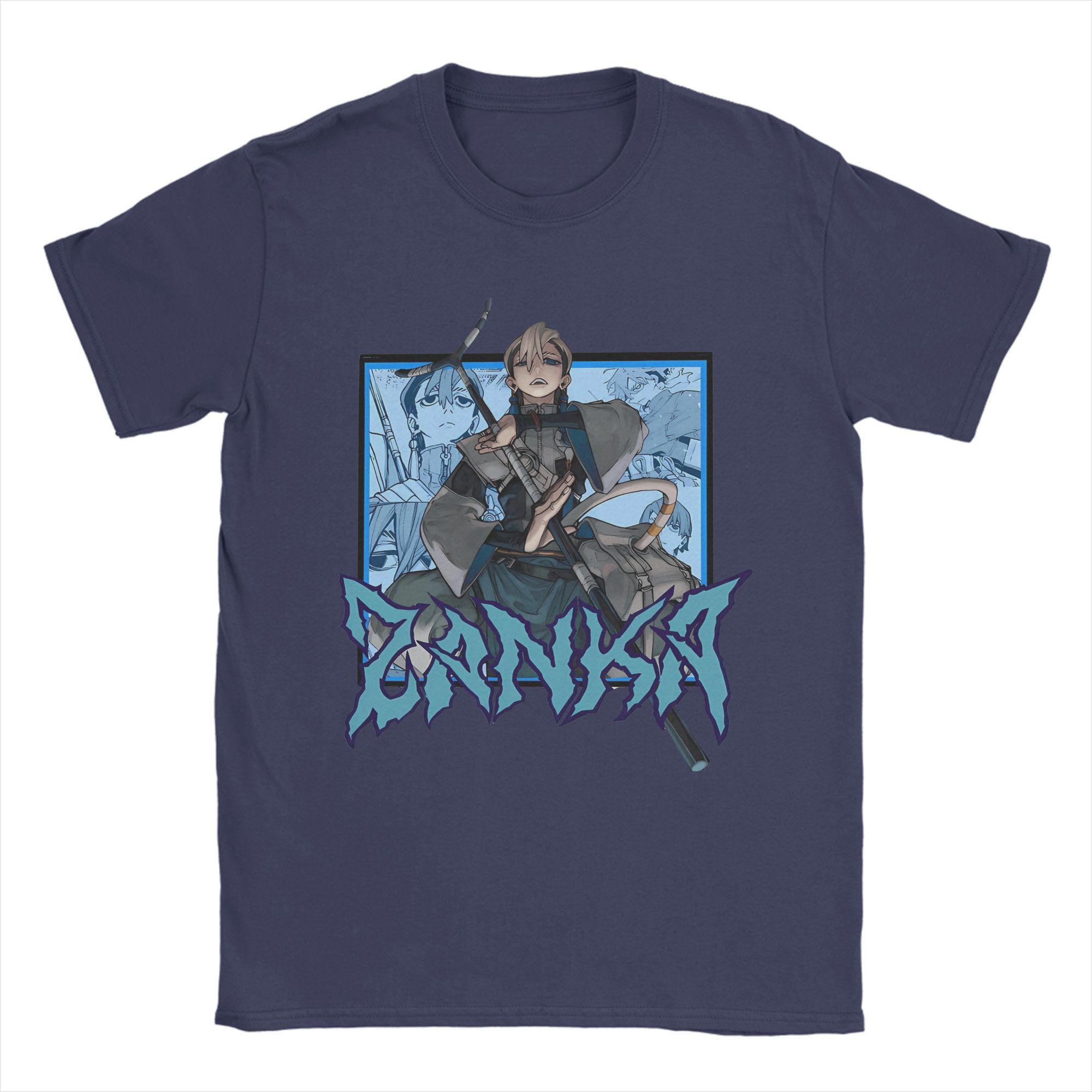 

Men s T-Shirt Zanka Gachiakuta Anime Funny Cotton Tee Shirt Short Sleeve T Shirt O Neck Tops Printed 4XL