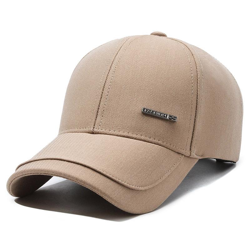 Male Spring Autumn Hat Middle-Aged and Elderly Sunshade Baseball Cap Outdoor Sports Cap Sun Visor Hats Fishing Hat Peak Cap