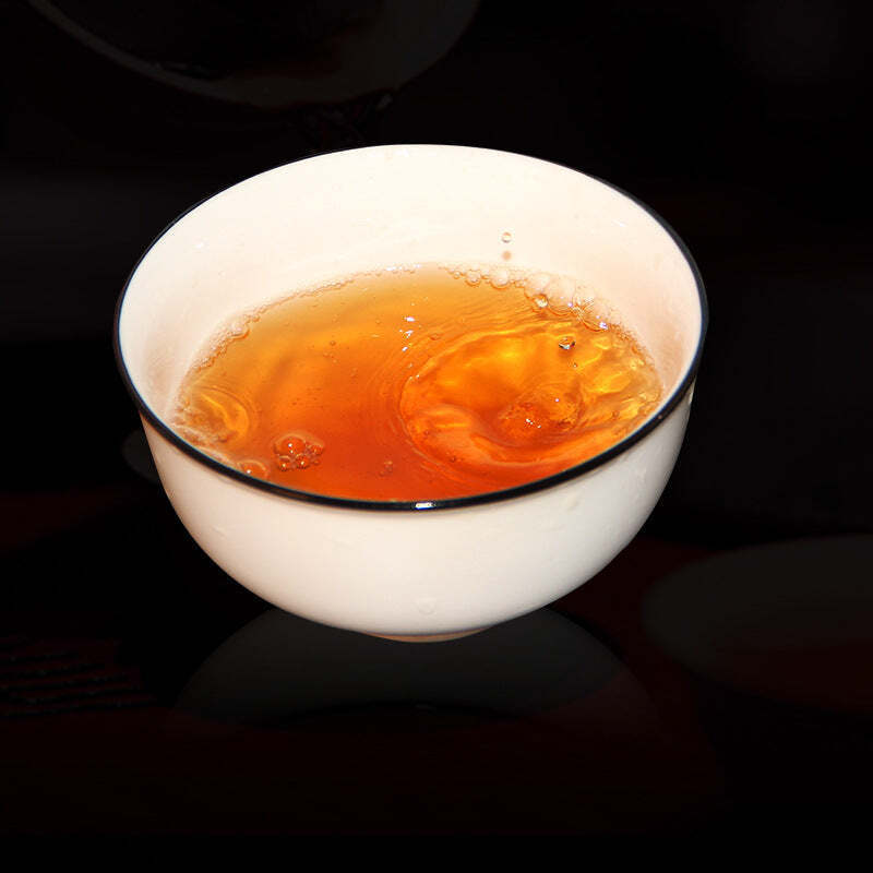 357g Yunnan Puerh Reifer Teekuchen Uralter Baum Frühling Gekochter Pu-Erh-Tee Pu'er-Tee