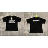 Unisex Streetwear Oversized Cotton Tee With Geometric Print Loose Fit Short Sleeve T-Shirt Men Women