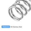 uxcell Compression Springs, 304 Stainless Steel, 0.3 Inches (9 Mm), OD 0.04 Inches (1