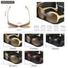 Royal Hot Women Men Big Oval Frame Resin Polarized Uv400 Sunglasses Eyewear Glasses