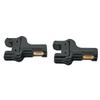 2x Car Upper Radiator Bracket Insulator 4596474AD 04596474AD For Chrysler 300 For Dodge For Charger For Magnum For Challenger