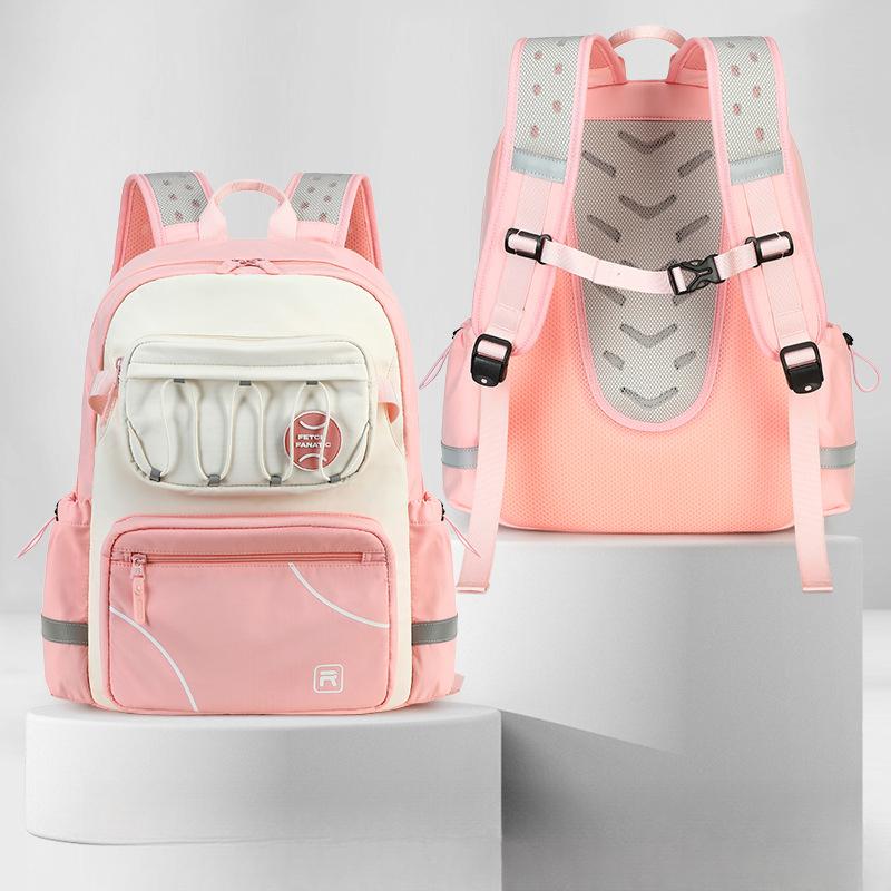 

Защищающие спину и уменьшающие нагрузку школьные ранцы для студентов, школьные ранцы большой вместимости, школьные ранцы для учебных поездок и рюкзаки